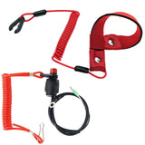 Maxbell Universal Boat Outboard Engine Motor Kill Stop Switch Safety Tether Lanyard