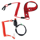 Maxbell Universal Boat Outboard Engine Motor Kill Stop Switch Safety Tether Lanyard