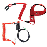 Maxbell Universal Boat Outboard Engine Motor Kill Stop Switch Safety Tether Lanyard