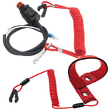 Maxbell Universal Boat Outboard Engine Motor Kill Stop Switch Safety Tether Lanyard