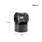 Maxbell Professional Coffee Distributor Tamper Leveler Tools Hand Distribution Tool 58mm Black