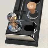 Maxbell Coffee Tamper Holder PVC with Adjustment Nut Coffeeware Mat black