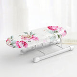 Maxbell Small Folding Ironing Board Ironing Cuffs Neckline for Home Colorful