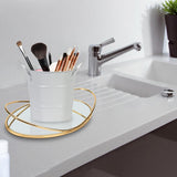 Maxbell Mirror Vanity Tray Serving Tray Bathroom Organizer for Living Room Bathroom
