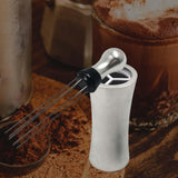 Maxbell Coffee Needle Tamper Distributor Powder Distribution for Kitchen Silver
