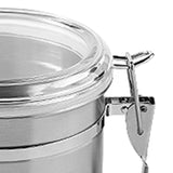 Maxbell Stainless Steel Airtight Box Storage Containers Jar Tea Pantry Cereal Case