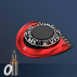 Maxbell Vehicle Solar Fragrance Diffuser for Car Decorations  Red