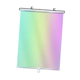 Maxbell Sun Shade Curtain Universal Privacy Drape Blackout for Car Window Cafe 58x125cm Silver