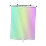 Maxbell Sun Shade Curtain Universal Privacy Drape Blackout for Car Window Cafe 58x125cm Silver