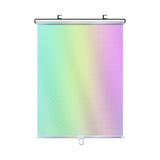 Maxbell Sun Shade Curtain Universal Privacy Drape Blackout for Car Window Cafe 58x125cm Silver