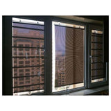 Maxbell Sun Shade Curtain Universal Privacy Drape Blackout for Car Window Cafe 50x125cm Black Dots