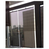 Maxbell Sun Shade Curtain Universal Privacy Drape Blackout for Car Window Cafe 50x125cm Black Dots