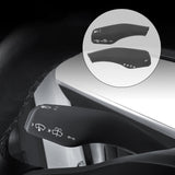 Maxbell 2Pcs Wiper Control Paddle covers for Replacement Black