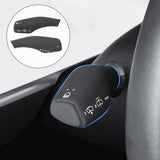 Maxbell 2Pcs Wiper Control Paddle covers for Replacement Black