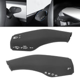 Maxbell 2Pcs Wiper Control Paddle covers for Replacement Black