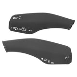 Maxbell 2Pcs Wiper Control Paddle covers for Replacement Black