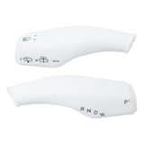 Maxbell 2Pcs Wiper Control Paddle covers for Replacement White