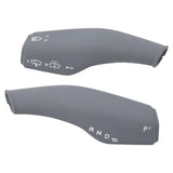 Maxbell 2Pcs Wiper Control Paddle covers for Replacement Gray