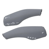 Maxbell 2Pcs Wiper Control Paddle covers for Replacement Gray