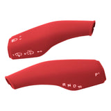 Maxbell 2Pcs Wiper Control Paddle covers for Replacement Red