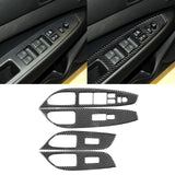 Maxbell 4Pcs Car window Switch Frame Cover for g37 07-13