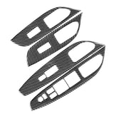 Maxbell 4Pcs Car window Switch Frame Cover for g37 07-13