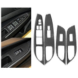 Maxbell 4Pcs Car window Switch Frame Cover for g37 07-13