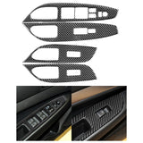 Maxbell 4Pcs Car window Switch Frame Cover for g37 07-13