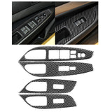 Maxbell 4Pcs Car window Switch Frame Cover for g37 07-13