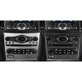 Maxbell Radio Panel Covers Trim Carbon Fiber for G37 2010-2013