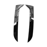 Maxbell 2Pcs Rear Window Side Spoiler Splitter Trim for 2007-2016