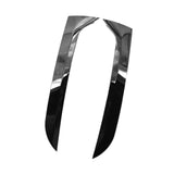 Maxbell 2Pcs Rear Window Side Spoiler Splitter Trim for 2007-2016