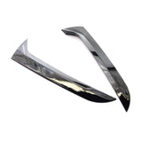 Maxbell 2Pcs Rear Window Side Spoiler Splitter Trim for 2007-2016