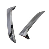 Maxbell 2Pcs Rear Window Side Spoiler Splitter Trim for 2007-2016