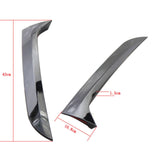 Maxbell 2Pcs Rear Window Side Spoiler Splitter Trim for 2007-2016