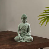Maxbell Sandstone Buddha Statue Decor Figurine Zen for Home Decoration Outdoor