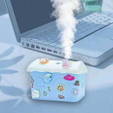 Maxbell Essential diffuser Air Humidifier Small Silent Cool Mist Humidifier Blue