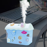 Maxbell Essential diffuser Air Humidifier Small Silent Cool Mist Humidifier PInk