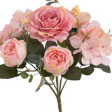 Maxbell Artificial Peony Flowers Bouquet for Wedding Light Pink