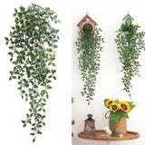 Maxbell Hanging Garland DIY False Vines Artificial Flowers Leaf for Party Outdoor