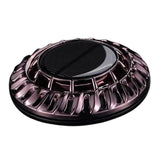Maxbell Solar Rotating Car Air Freshener Car Diffuser Air Freshener Home Decoration Black