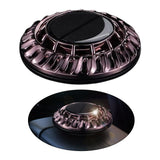 Maxbell Solar Rotating Car Air Freshener Car Diffuser Air Freshener Home Decoration Black