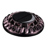 Maxbell Solar Rotating Car Air Freshener Car Diffuser Air Freshener Home Decoration Black