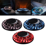 Maxbell Solar Rotating Car Air Freshener Car Diffuser Air Freshener Home Decoration Black