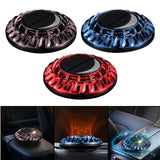 Maxbell Solar Rotating Car Air Freshener Car Diffuser Air Freshener Home Decoration Black