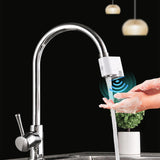 Maxbell Water Faucet Motion Sensor Automatic Saver Tap USB Anti Overflow for Sink