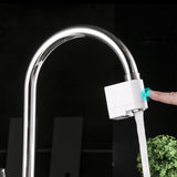 Maxbell Water Faucet Motion Sensor Automatic Saver Tap USB Anti Overflow for Sink