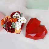 Maxbell Beautiful Rose Soaps Floral Scented Essential Oil Flower Soap Gift Red