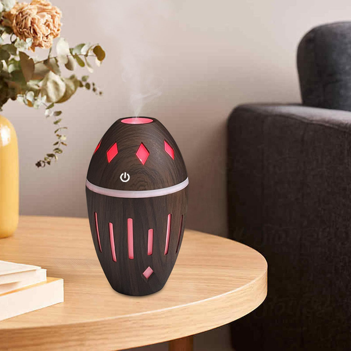 Maxbell Cool Mist Humidifier 300ml Personal Electric Humidifier for Bedside Office Coffee