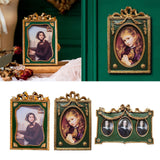 Maxbell Rectangle Polyresin Picture Display frame, wall Desktop Elegant 12.5x19.5cm